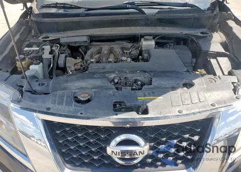 2014 Nissan Pathfinder S из США, поврежденный, VIN 5N1AR2MN7EC627582